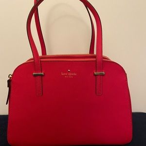 Kate Spade double zipper shoulder bag